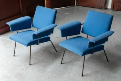 Pamono Easy Chairs by Rudolf Wolf, Set of 2 New