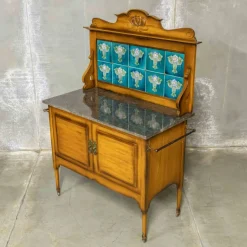 Pamono Edwardian Marble Top Washstand, 1890s Discount