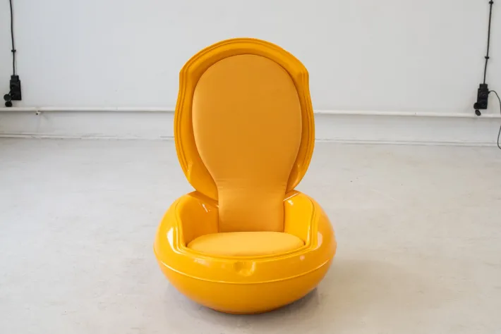 Pamono Egg Chair by Peter Ghyczy , 1970s