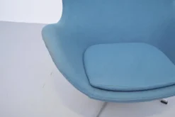 Pamono Egg Chair in Petrol Upholstery by Arne Jacobsen for Fritz Hansen Clearance