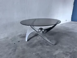 Pamono Elica Coffee Table by L. Campanini, 1970s Sale