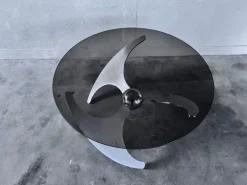 Pamono Elica Coffee Table by L. Campanini, 1970s Sale