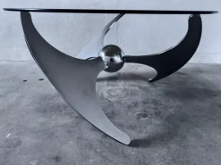 Pamono Elica Coffee Table by L. Campanini, 1970s Sale