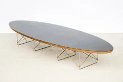 Pamono Elliptical Coffee Table by C. & R. Eames for Herman Miller, 1960s