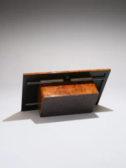 Pamono Elm Burr Bar Coffee Table, 1970s New