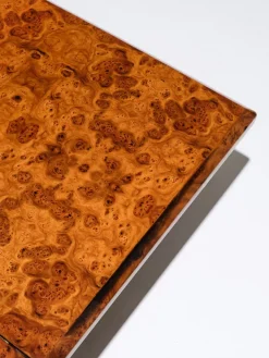 Pamono Elm Burr Bar Coffee Table, 1970s New