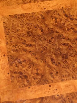 Pamono Elm Burr Side Table from Jean Claude Mahey, 1970s Online