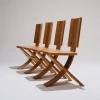 Pamono Elm Chairs from Seltz, 1980s, Set of 4 Best