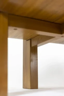 Pamono Elm Coffee Table by Luigi Gorgoni for Roche Bobois, 1980s Outlet