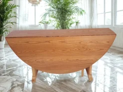 Pamono Elm Gate Leg Drop Leaf Dining Table by Lucian Ercolani for Ercol, 1960s Sale