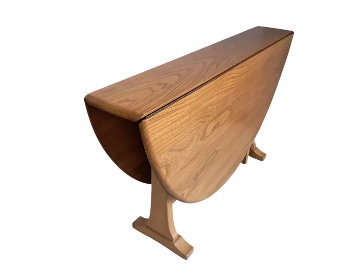Pamono Elm Gate Leg Drop Leaf Dining Table by Lucian Ercolani for Ercol, 1960s Sale