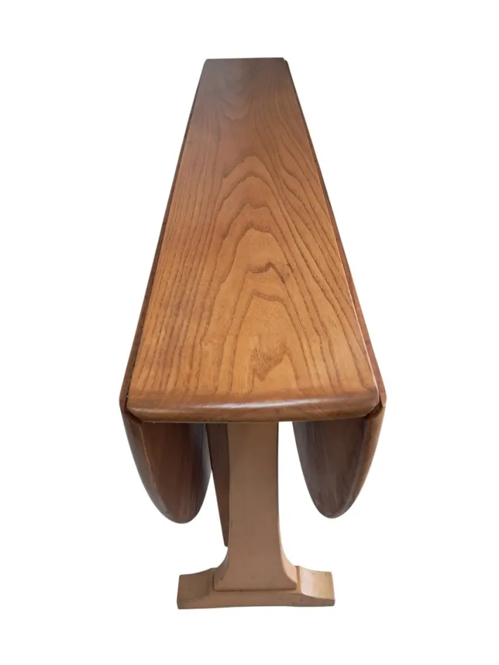 Pamono Elm Gate Leg Drop Leaf Dining Table by Lucian Ercolani for Ercol, 1960s Sale