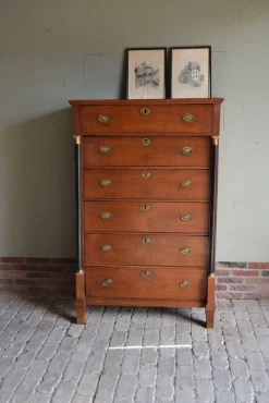 Pamono Empire Chiffoniere in Oak Clearance