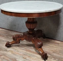 Pamono Empire Mahogany Pedestal Table, 1800 Discount