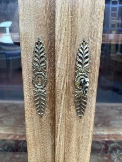 Pamono Empire Style Display Cabinet in Mahogany Discount