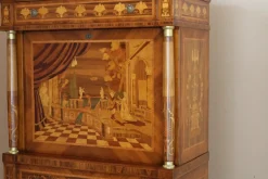 Pamono Empire Style Inlaid Secretaire, 1990s