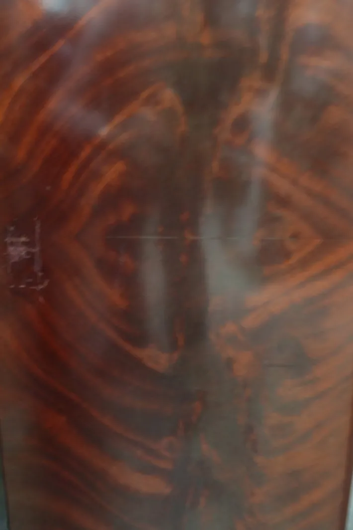 Pamono Empire Style Mahogany Chest of Drawers, 1980s Outlet