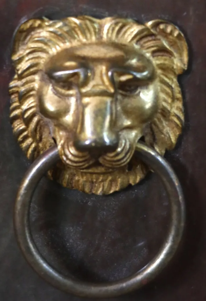 Pamono Empire Style Mahogany Chest of Drawers, 1980s Outlet