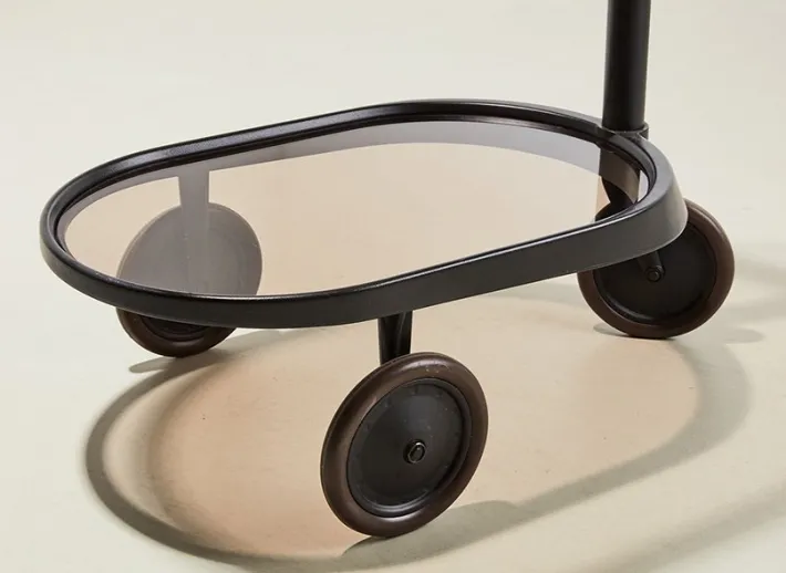 Pamono Emsta Serving Trolley by Enzo Mari for Alessi, 1989 Sale