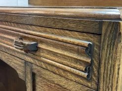 Pamono English Art Deco Dressing Table in Oak New