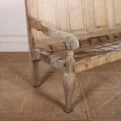 Pamono English Bleached Oak Bench Hot