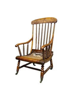 Pamono English Bobbin Chair in Oak Best