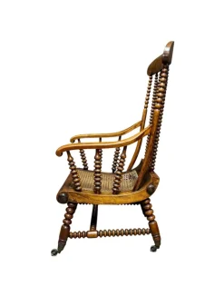 Pamono English Bobbin Chair in Oak Best