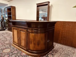 Pamono English Corner Bar with Bar Stools, Set of 5