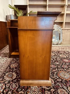 Pamono English Corner Bar with Bar Stools, Set of 5