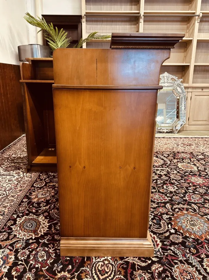 Pamono English Corner Bar with Bar Stools, Set of 5