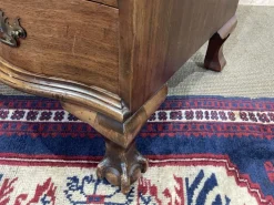 Pamono English Curved Mahogany Back Desk, 1930s Discount