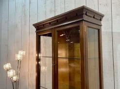 Pamono English Display Case with Two Yew Bodies, 1980s Discount