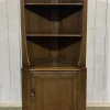 Pamono English Elm Corner Cabinet from Ercol, 1970s
