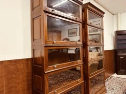 Pamono English Globe Wernicke Style Bookcase New