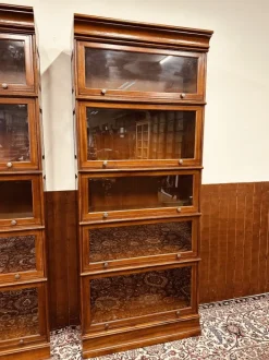 Pamono English Globe Wernicke Style Bookcase New