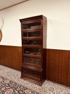 Pamono English Globe Wernicke Style Bookcase Outlet