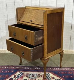 Pamono English Mahogany and Beech Secretary, 1950s Clearance