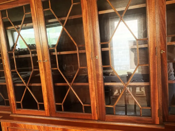 Pamono English Mahogany Cabinet with Drawers, 1960s Sale