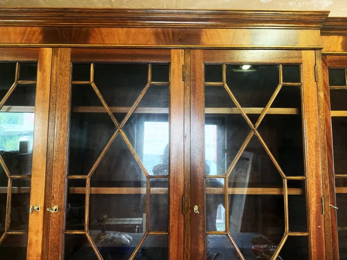 Pamono English Mahogany Cabinet with Drawers, 1960s Sale