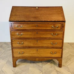 Pamono English Mahogany Secretaire, 19th Century Online