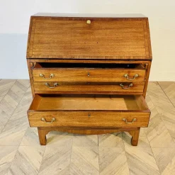 Pamono English Mahogany Secretaire, 19th Century Online