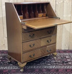 Pamono English Secretary in Mahogany, 1950s Sale