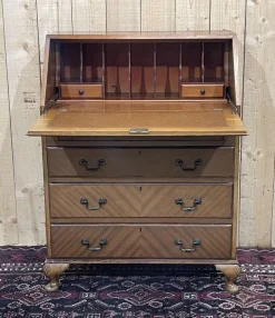 Pamono English Secretary in Mahogany, 1950s Sale