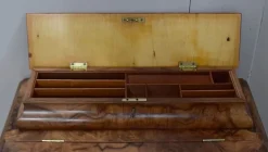 Pamono English Walnut Davenport Secretaire, 1800s New