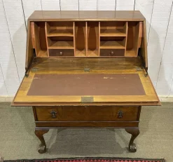 Pamono English Walnut Secretary, 1930s Hot