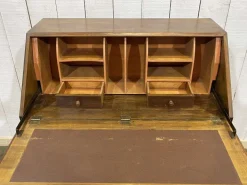Pamono English Walnut Secretary, 1930s Hot