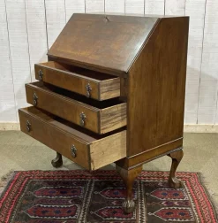 Pamono English Walnut Secretary, 1930s Hot