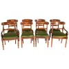 Pamono English William IV Barback Dining Chairs, 1830s, Set of 8 Clearance