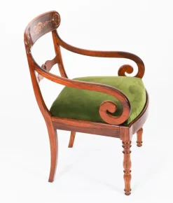 Pamono English William IV Barback Dining Chairs, 1830s, Set of 8 Clearance