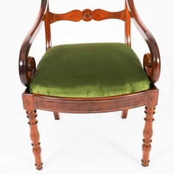 Pamono English William IV Barback Dining Chairs, 1830s, Set of 8 Clearance
